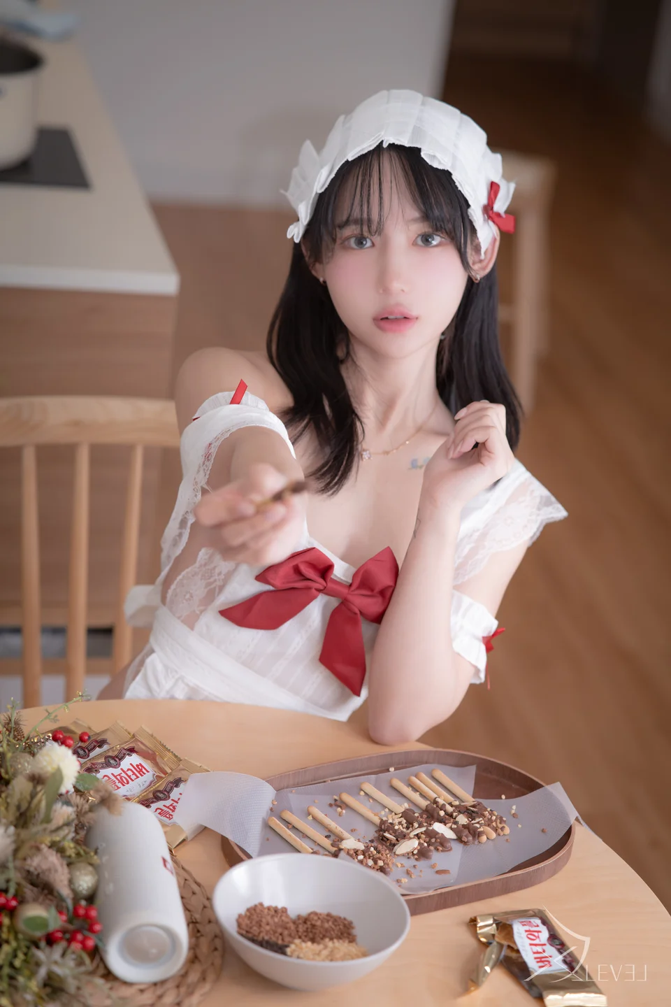 X-Level - Yeha (예하) - Aprons [98P,2V-1.16GB] tg@simisebaisi 【丝足阁】023.webp